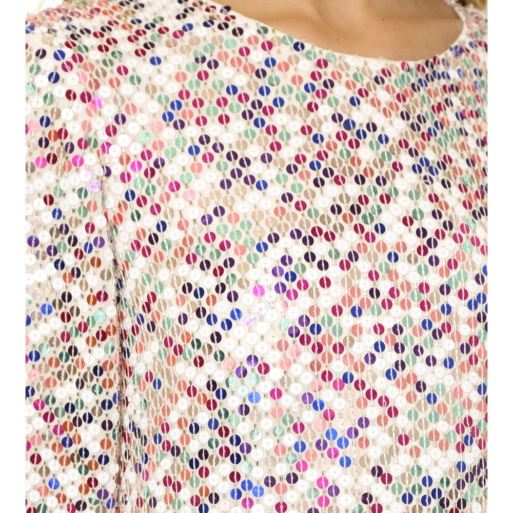 P A R K E R : “Petra” Multicolor Sequin Mini Dress - Picture 8 of 8